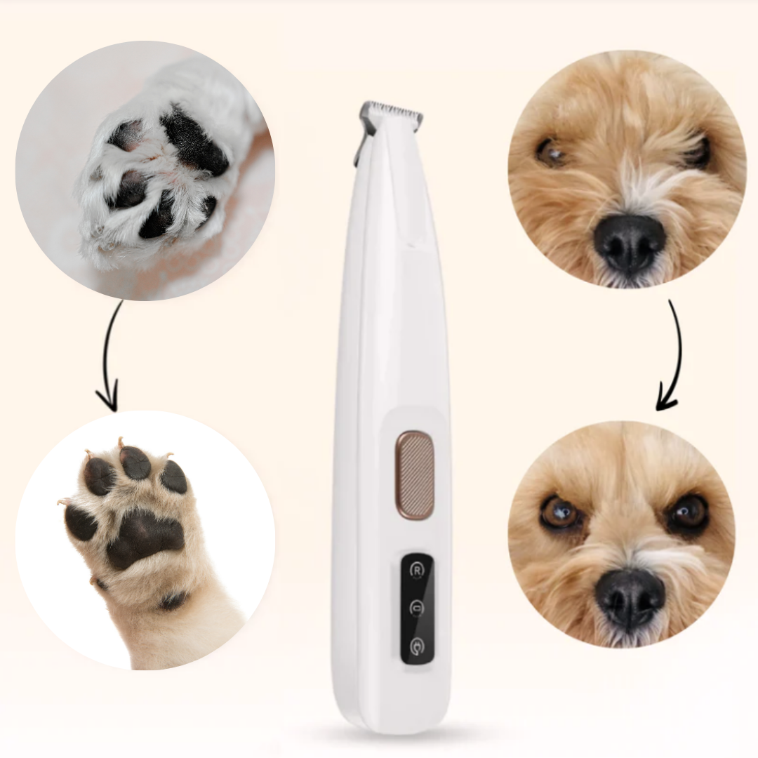 Pet Paw Trimmer – Safe, Quiet, Cordless