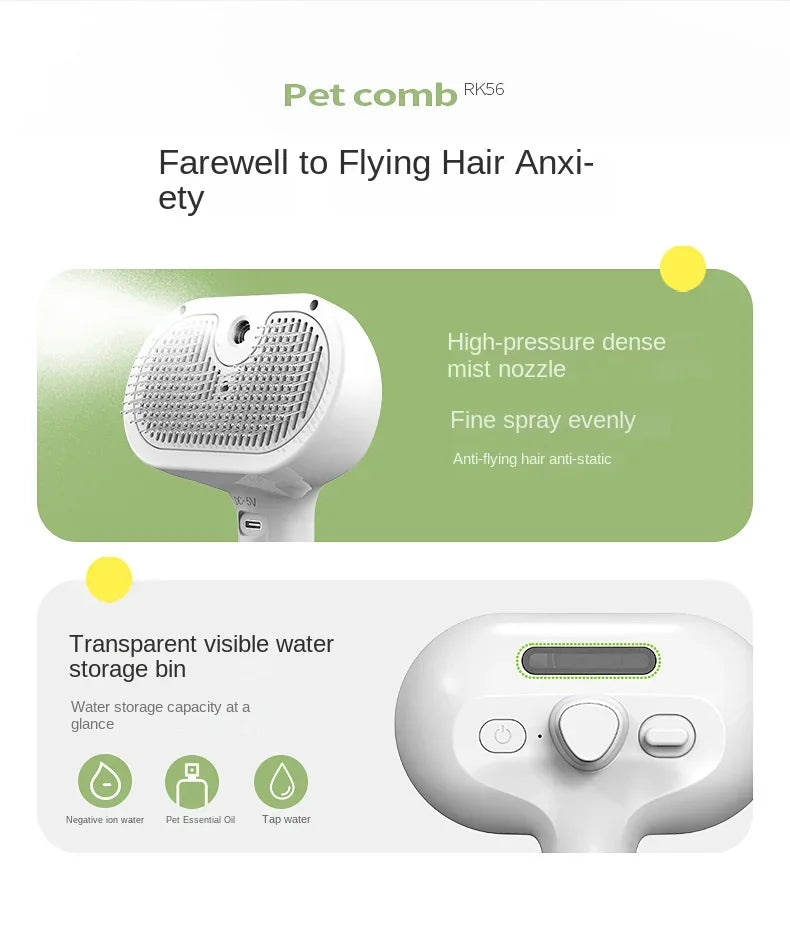 3-in-1 Dog Hair Brush