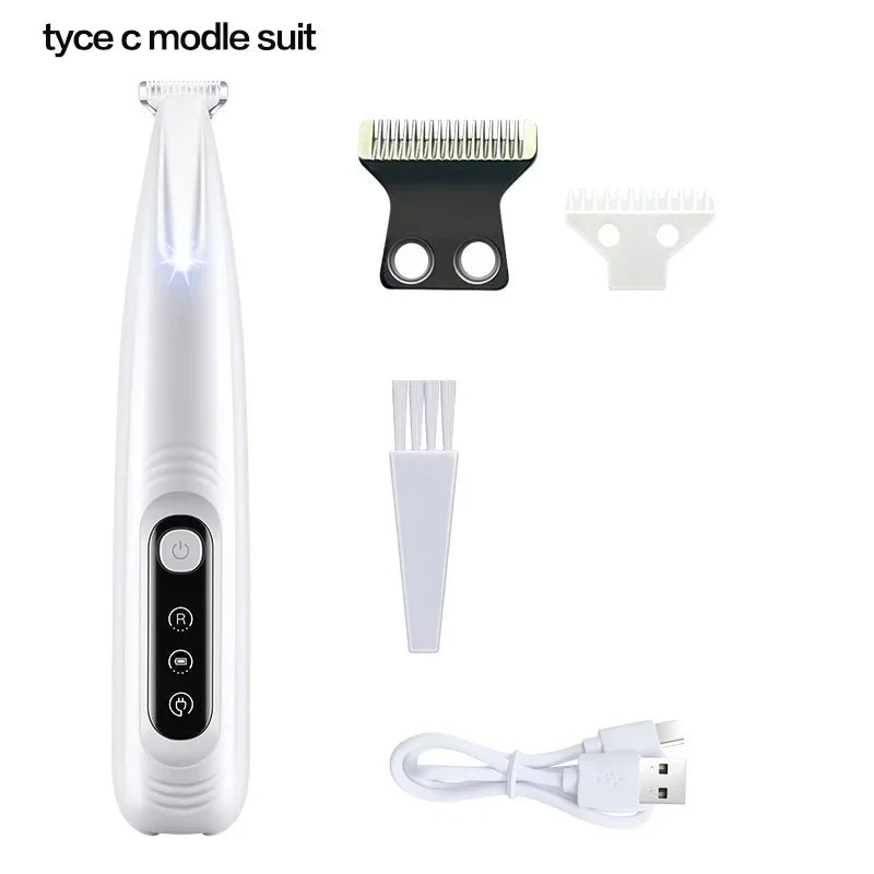 Pet Paw Trimmer – Safe, Quiet, Cordless