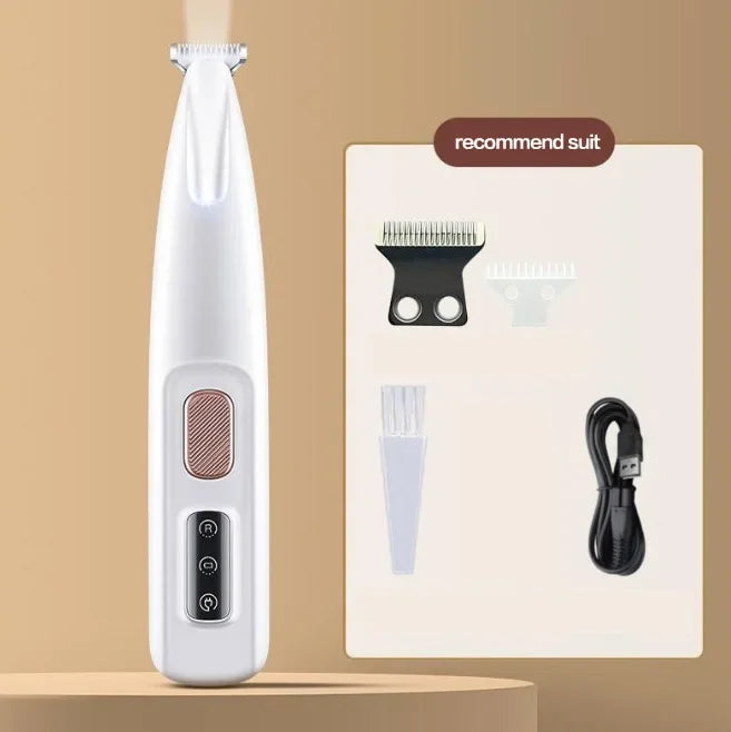Pet Paw Trimmer – Safe, Quiet, Cordless