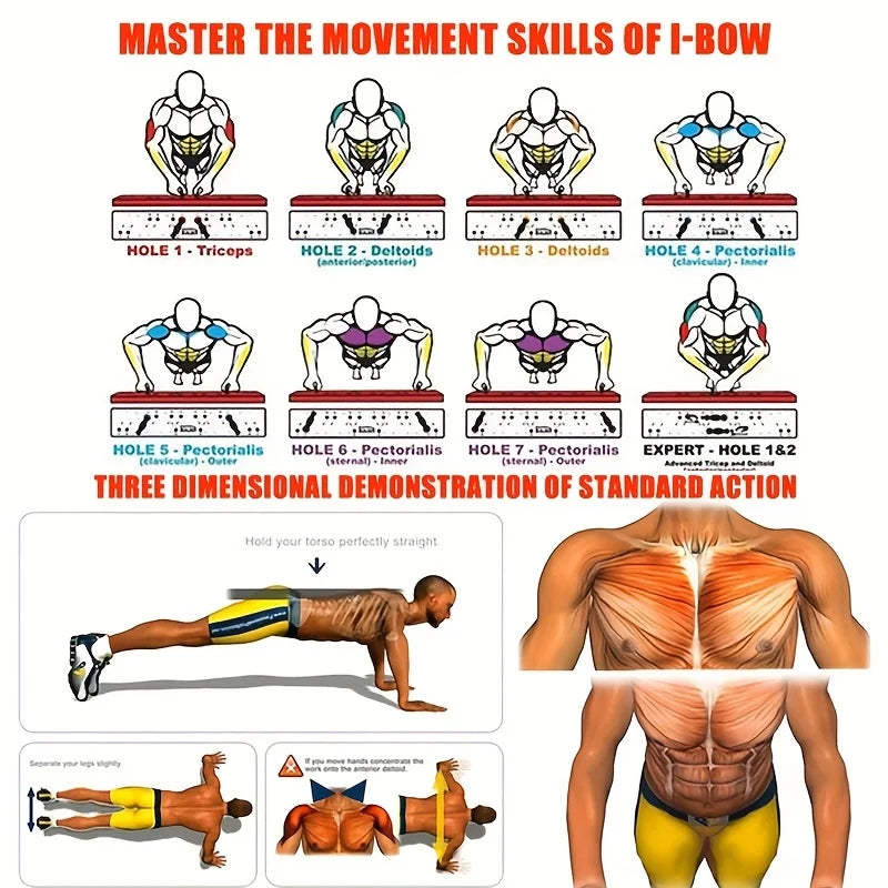 Smart Fold Push-Up Trainer