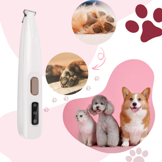 Pet Paw Trimmer – Safe, Quiet, Cordless