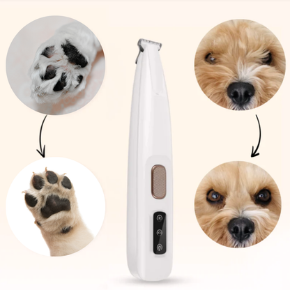 Pet Paw Trimmer – Safe, Quiet, Cordless