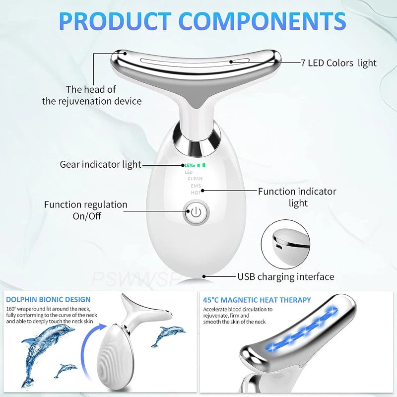 7 in 1 LED Light Therapy Facial Device
