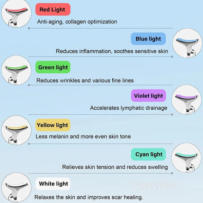 7 in 1 LED Light Therapy Facial Device