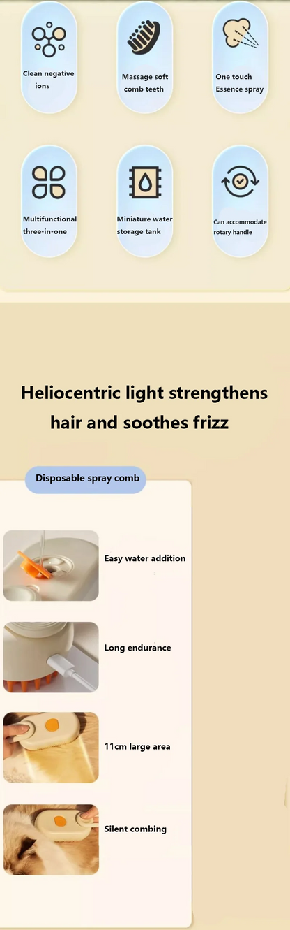 3-in-1 Dog Hair Brush