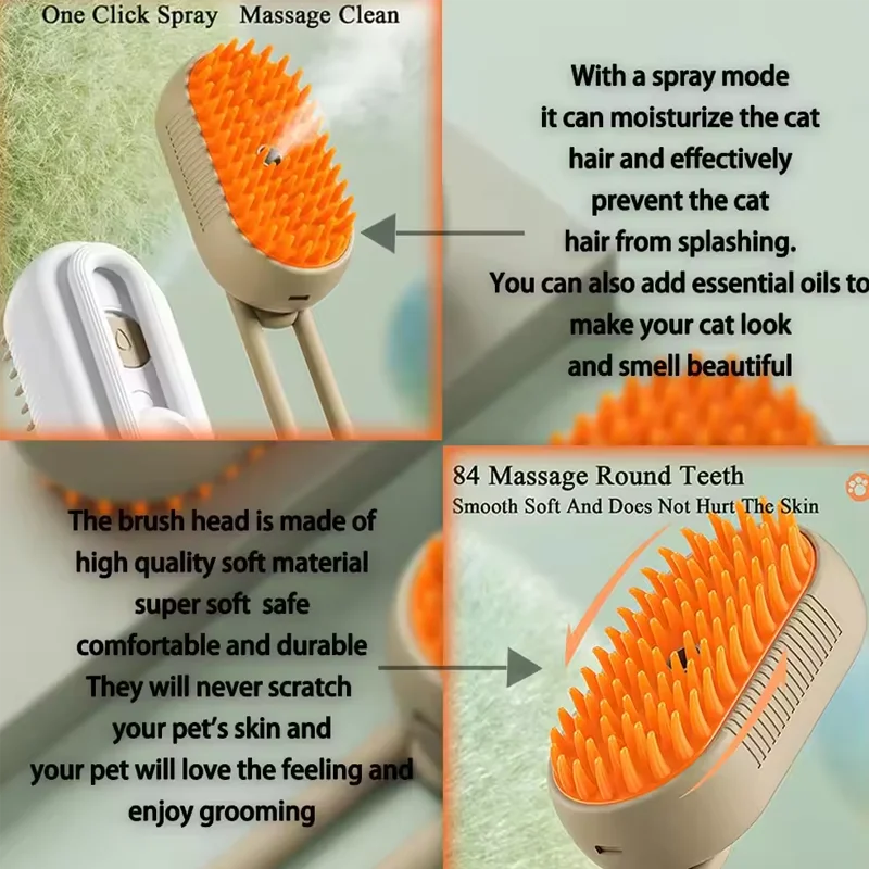 3-in-1 Dog Hair Brush