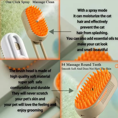 3-in-1 Dog Hair Brush