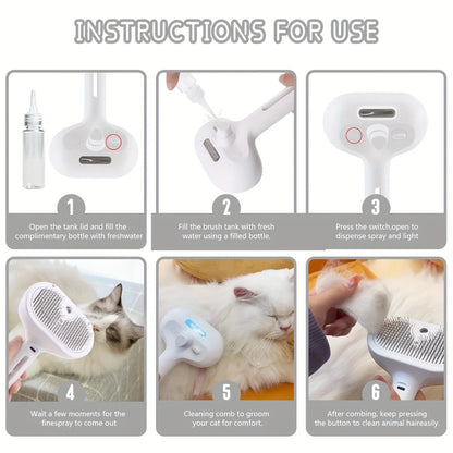 3-in-1 Dog Hair Brush